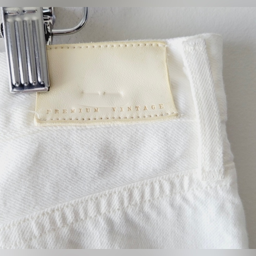 Citizens of Humanity  premium Vintage Denim white Skirt - Picture 4 of 6